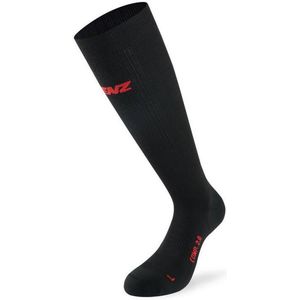 Lenz Compression 2.0 Merino Long Socks Zwart EU 35-38 Man