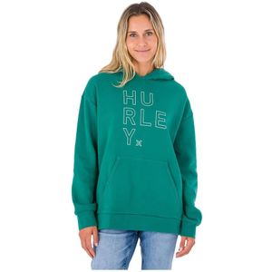Hurley Os Outline Text Hoodie