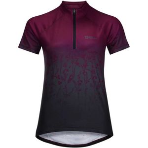 Jack Wolfskin - Morobbia Half Zip Print - Fietsshirt - Blauw - Gerecycled Materiaal