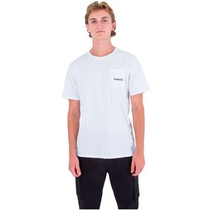 Hurley One&solid Pocket Short Sleeve T-shirt Wit M Man