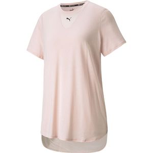 Puma Mesh Short Sleeve T-shirt Paars XS Vrouw