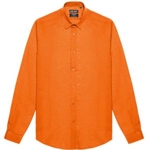 Antony Morato Alicante Slim Fit Long Sleeve Shirt Oranje 48 Man