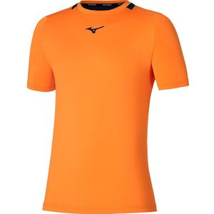 Mizuno 62gaa00154 Short Sleeve T-shirt Oranje 2XL Man