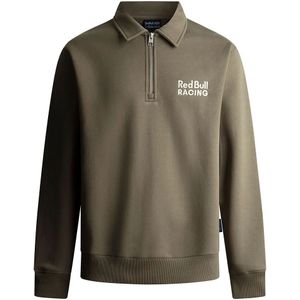 Red Bull Racing Rm5800008 Sweatshirt Met Halve Rits