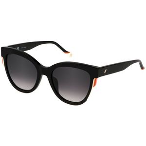 Yalea Sya121 Sunglasses Zwart Smoke Gradient / CAT3 Man