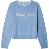 Pepe Jeans - PG701112 - Trui - Blauw - Casual - 100% Duurzaam Katoen