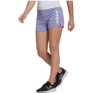Adidas Linear Ft Shorts Paars XS Vrouw
