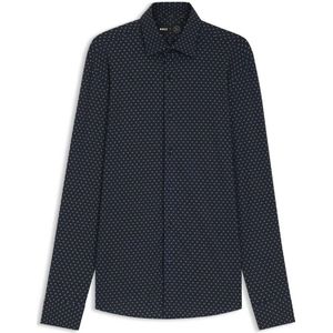 Boss Hank Kent 222 10273023 Overhemd Met Lange Mouwen