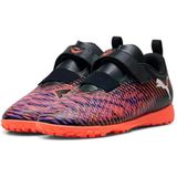 PUMA - FUTURE 8 PLAY TT V - Voetbalschoenen - Zwart/Rood/Wit - Synthetisch