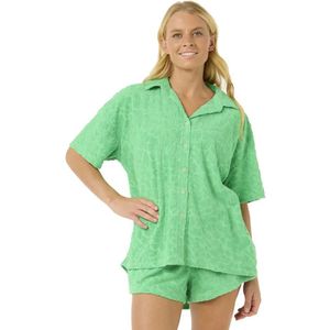 Rip Curl Las Dalias Terry Overhemd Met Korte Mouwen