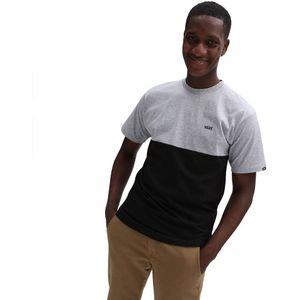 Vans Colorblock Short Sleeve T-shirt Zwart,Grijs 2XL Man