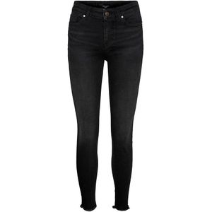 Vero Moda Peach Mr Skinny Ankle Cut Ri1100 Jeans Zwart XS / 34 Vrouw