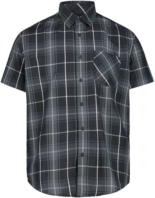 CMP - Shortsleeve Shirt - Overhemd - Grijs - 100% Polyester