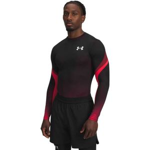 Under Armour - HeatGear Sublimated Crew - Lange Mouwen - Compressie