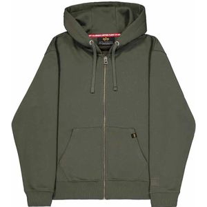 Alpha Industries Label Bp Sweatshirt Met Rits