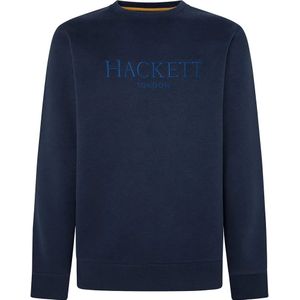 HA - M C Sw Crew - Sweater - Katoen/Polyester - Grijs