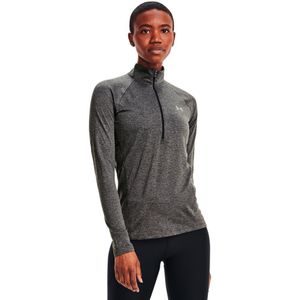 Under Armour Tech Solid Half Rits Lange Mouw T-shirt