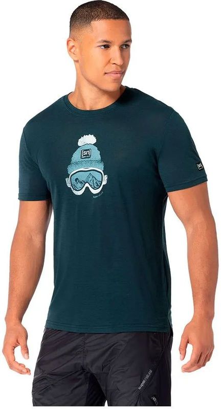 Super.natural - Gogeanie T-shirt - Merinowol - Korte Mouwen