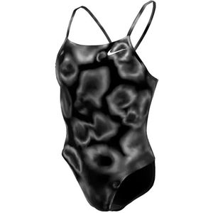 Nike - Swim Cutout HydraStrong Digi Haze - Badpak - Zwart