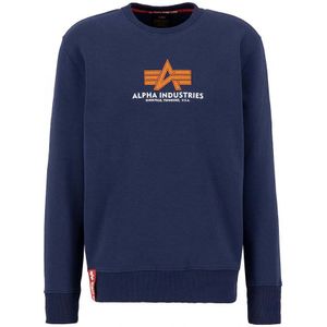 Alpha Industries Basic Rubber Sweatshirt Blauw S Man