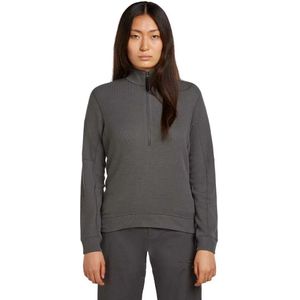 Icebreaker Merino 260 Waffle Knit Wander Sweatshirt Met Halve Rits