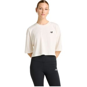 NB - T-Shirt - Korte Mouwen - Zwart - Katoen