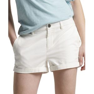 Superdry Studios Core Chino Shorts Wit XS Vrouw