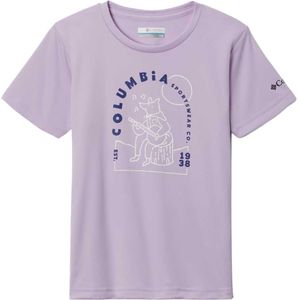 Columbia Mirror Creek™ Graphic Short Sleeve T-shirt Paars 10-11 Years
