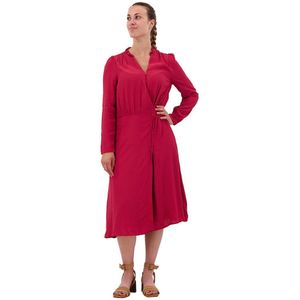 Pepe Jeans Catherine Long Sleeve Dress Rood S Vrouw