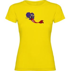 Kruskis Mexican Mermaid Short Sleeve T-shirt Geel 2XL Man