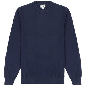 Wrangler Crew Neck Sweater Blauw XL Man