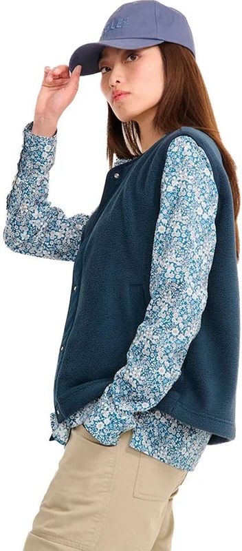 Aigle - Mouwloos Vest - Lichte Sherpa - Met Hoge Kraag - 2 Paspelzakken