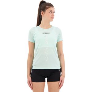 Adidas Terrex Agravic Trail Short Sleeve T-shirt Groen S Vrouw