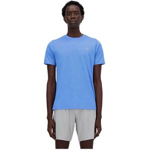 New Balance Sport Essentials Heathertech T-shirt Met Korte Mouwen
