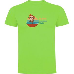 Kruskis Climbing Team Short Sleeve T-shirt Groen 3XL Man