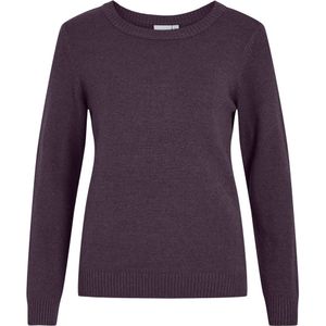 Vila Ril O Neck Sweater Paars M Vrouw