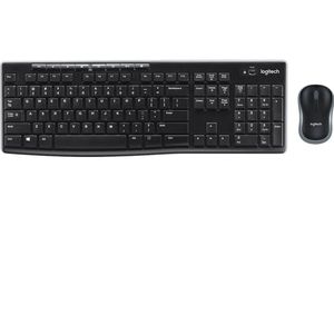 Logitech Mk 270 Draadloos Toetsenbord En Muis Spaans Gerenoveerd
