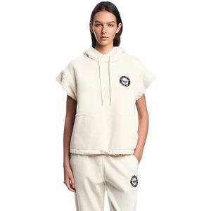 Emporio Armani Fuzzy Fleece Korte Mouwen Hoodie