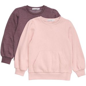 Minymo 2 Pack Sweatshirt Roze 12 Months