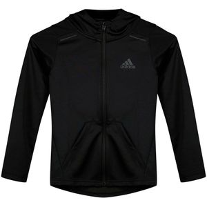 Adidas Hiit Full Zip Sweatshirt Zwart 11-12 Years