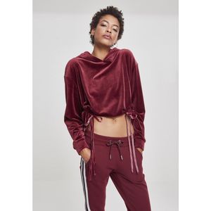 Urban Classics Velvet Gathered Sweatshirt