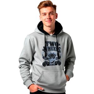 Kruskis Two Wheels Two Colour Hoodie