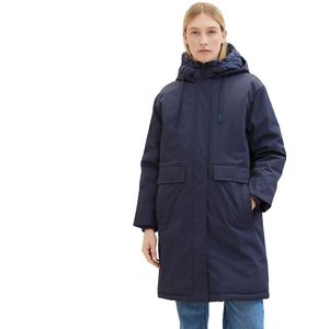 Tom Tailor 1037561 Winter Raincoat Blauw 2XL Vrouw