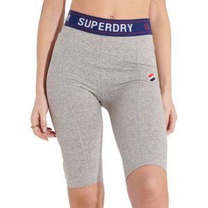 Superdry Sportstyle Essential Cycling Shorts Grijs S Vrouw