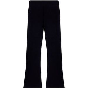 EA7voor vrouwen. 7W000460_AF12484 Zwarte gebreide bootcut legging (XXS), Casual, Katoen