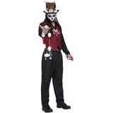 Viving Costumes Voodoo Master Man Custom Rood M-L