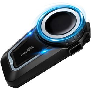 Fodsports - FX7 - Intercom - Premium Motorcommunicatiesysteem - Kristalheldere Audio