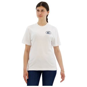 Lacoste Tf0854 Short Sleeve T-shirt Wit 36 Vrouw
