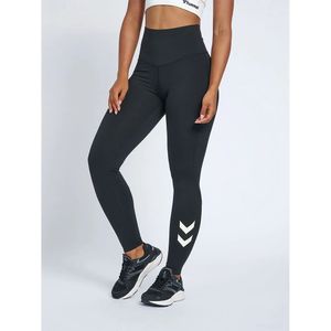 Hummel - hmlGRACE HIGH WAIST TIGHTS - Legging - Hoog - Super Stretch Stof