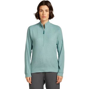 Icebreaker Merino Blend 260 Waffle Knit Wander Sweatshirt Met Halve Rits